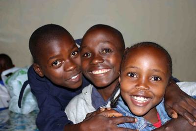 Immagine di un piccolo ospite dell'orfanotrofio "Children's home St. Patrick"