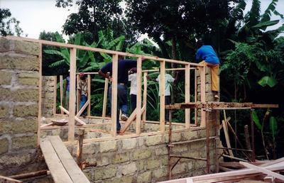 Immagine della costruzione del "Children's home St. Patrick"