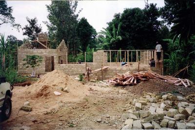 Immagine della costruzione del "Children's home St. Patrick"