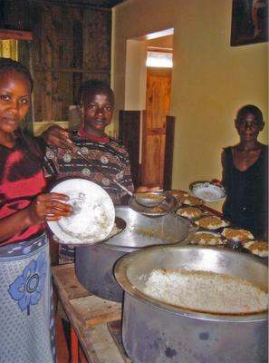 Immagine della vita quotidiana al "Children's home St. Patrick"