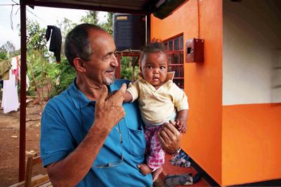 Immagine della vita quotidiana al "Children's home St. Patrick"